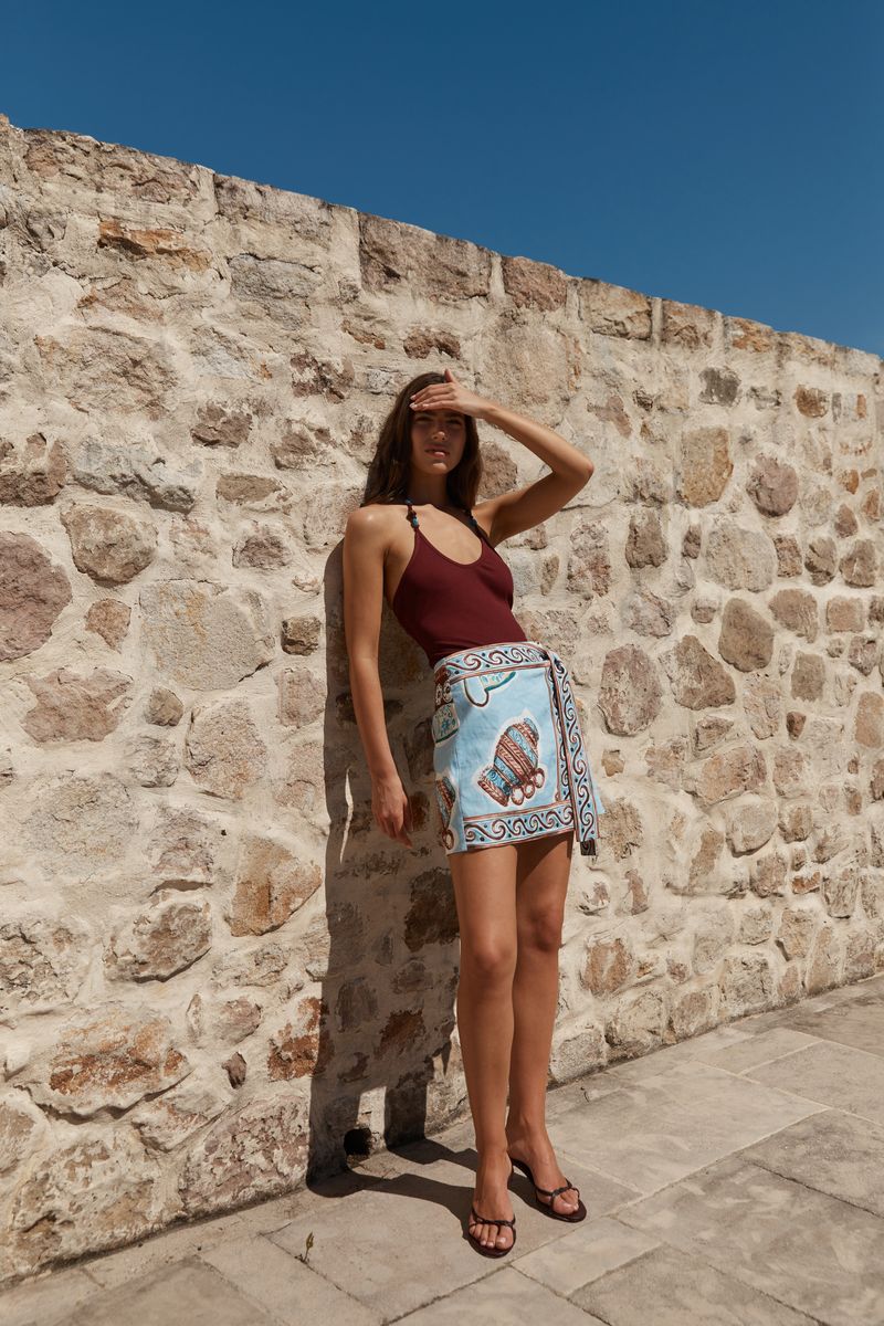 Roame | Ember Rib Tank - Mulberry
