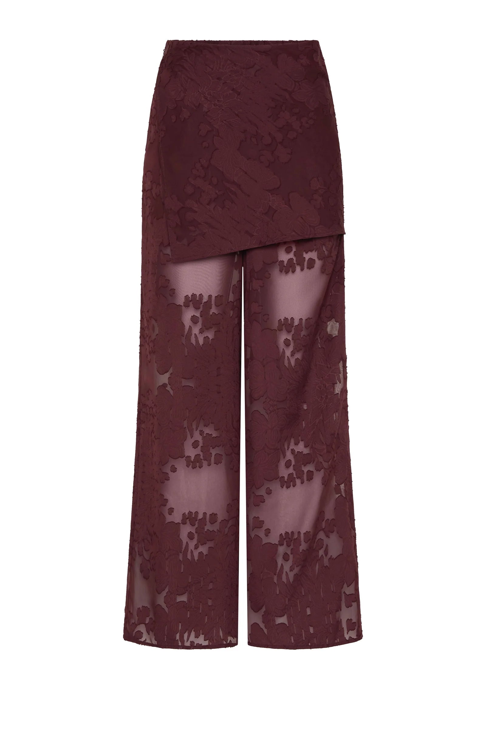 Roame | Tallow Pant - Mulburry Jacquard