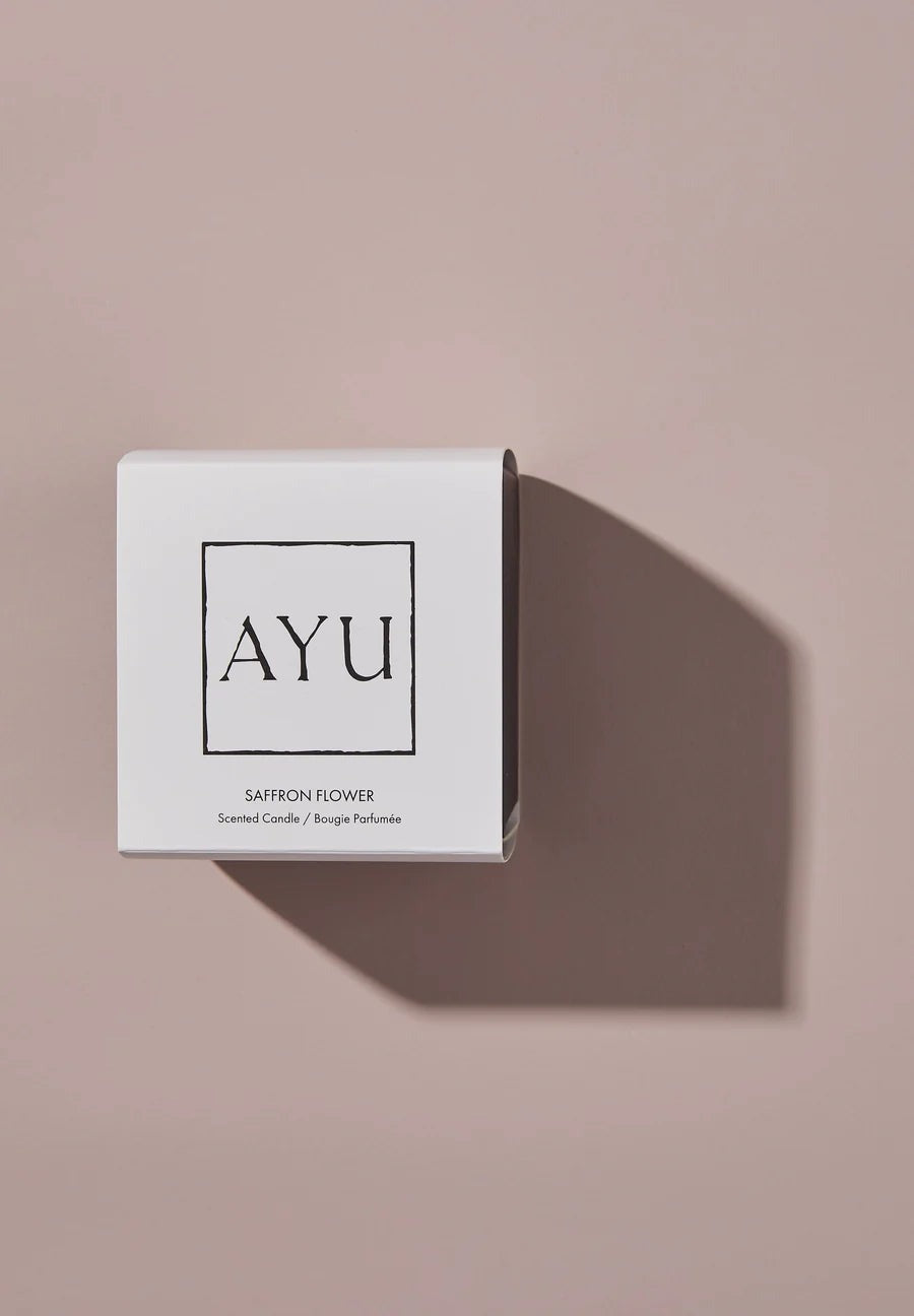 Ayu | Saffron Flower Candle