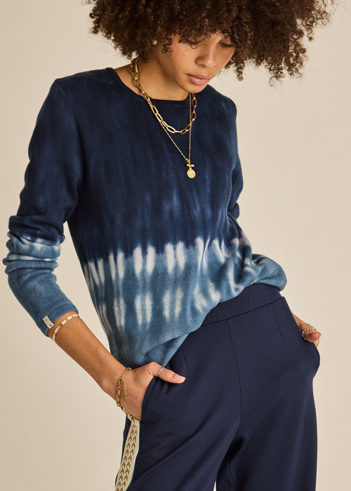 The Upside | Seeker Amana Long Sleeve Knit – Tie Dye