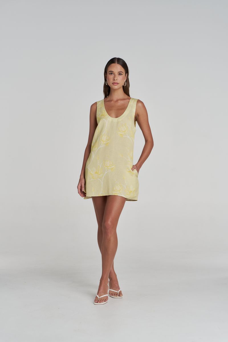 Summi Summi | Flora Mini Dress - Magnolia