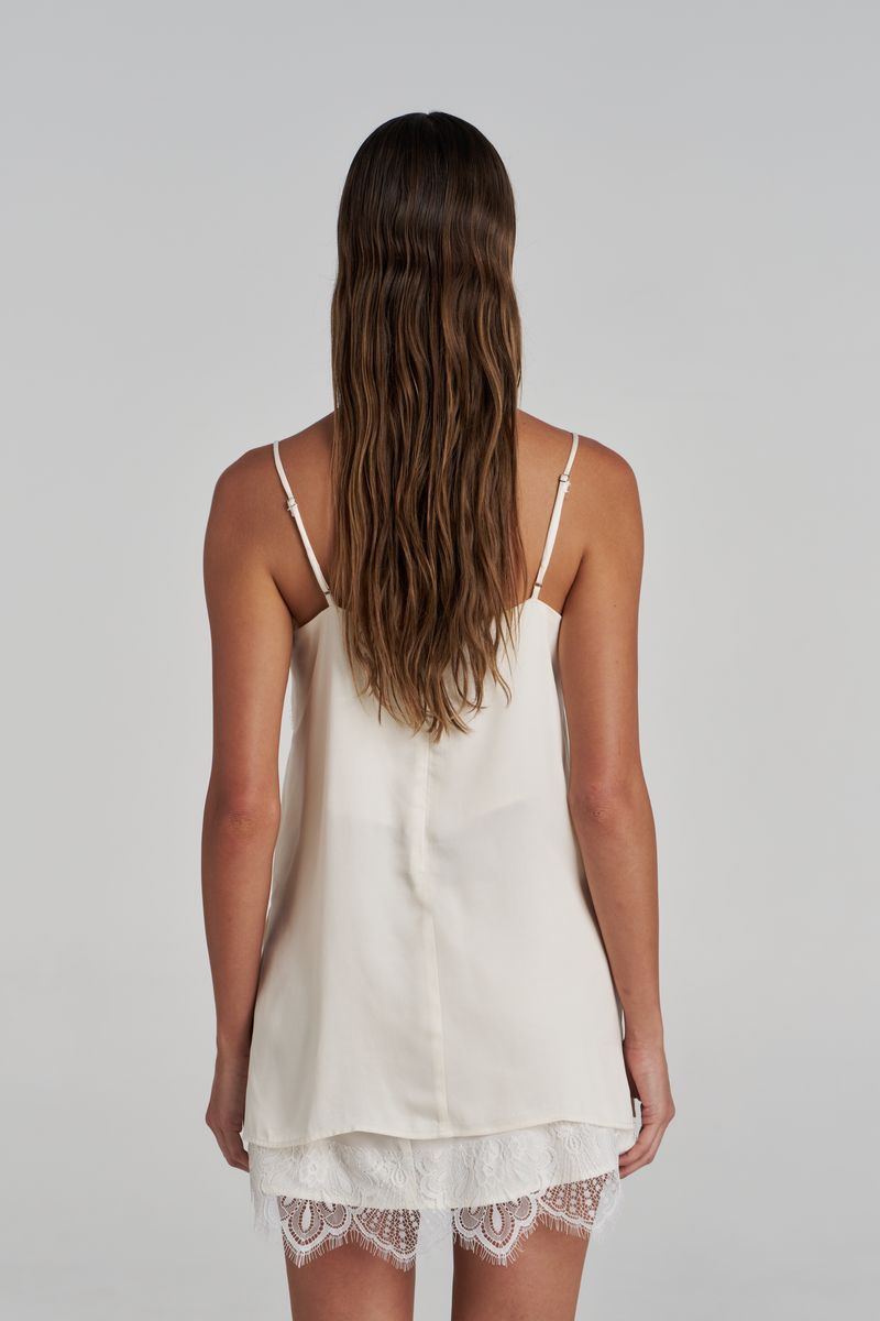 Summi Summi | Florence Shift Top - White