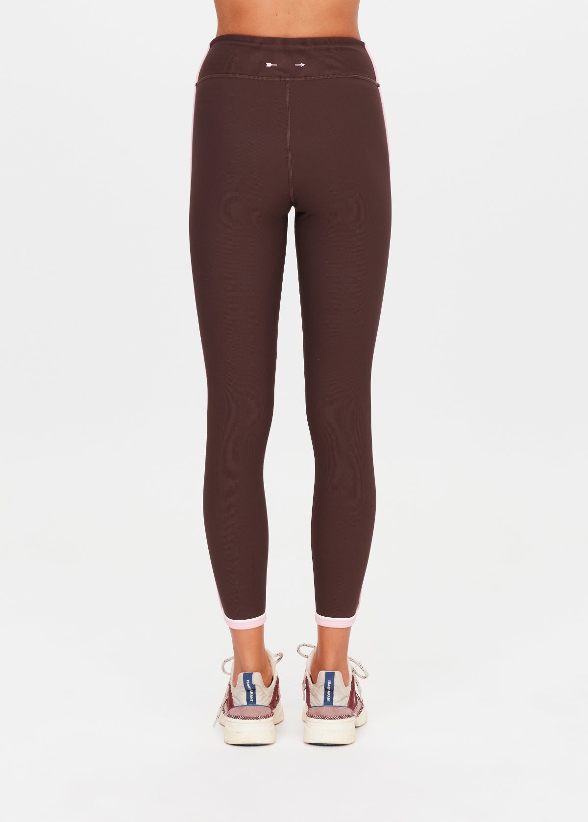 The Upside | 25in Midi Pant - Chocolate Rhythm