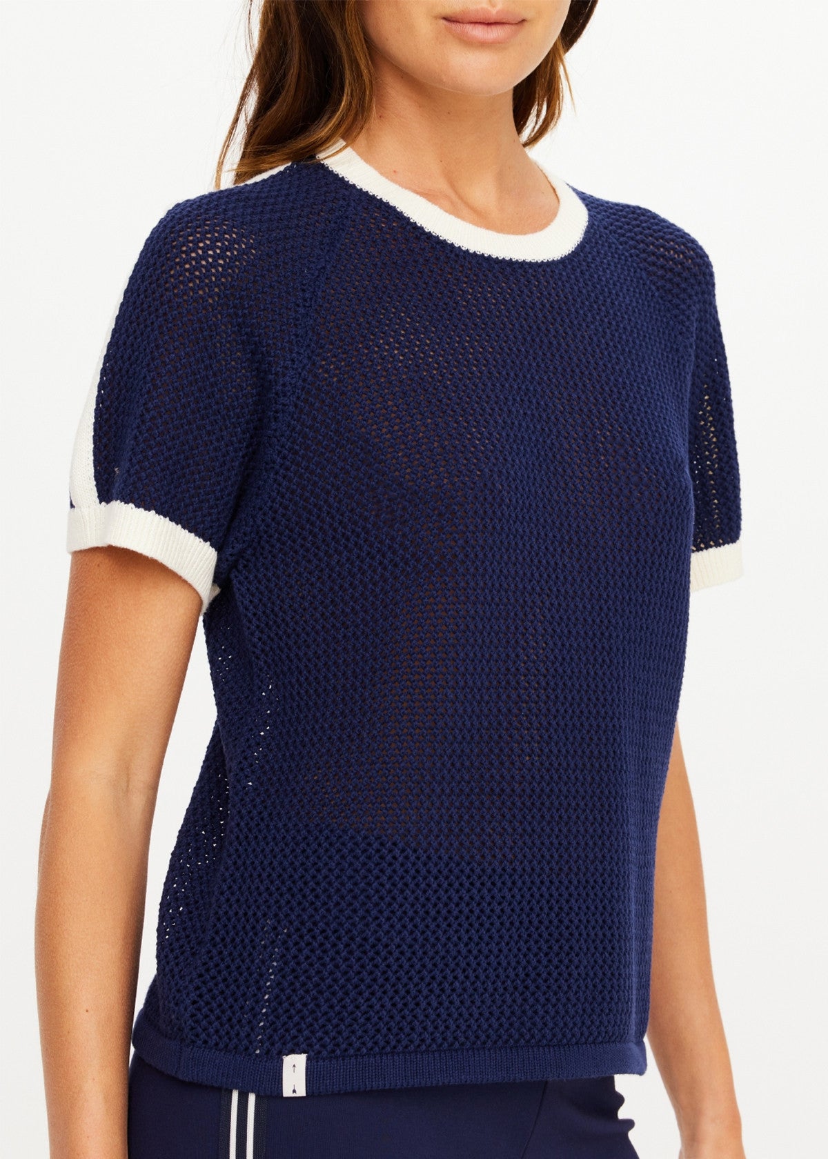 The Upside | Fenway Jordan Knit Tee - Navy