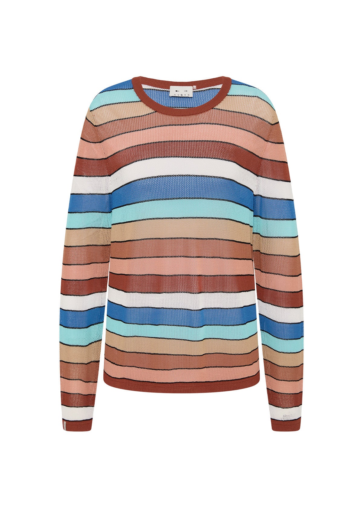 The Upside | Iza Milla Long Sleeve Knit Top - Stripe