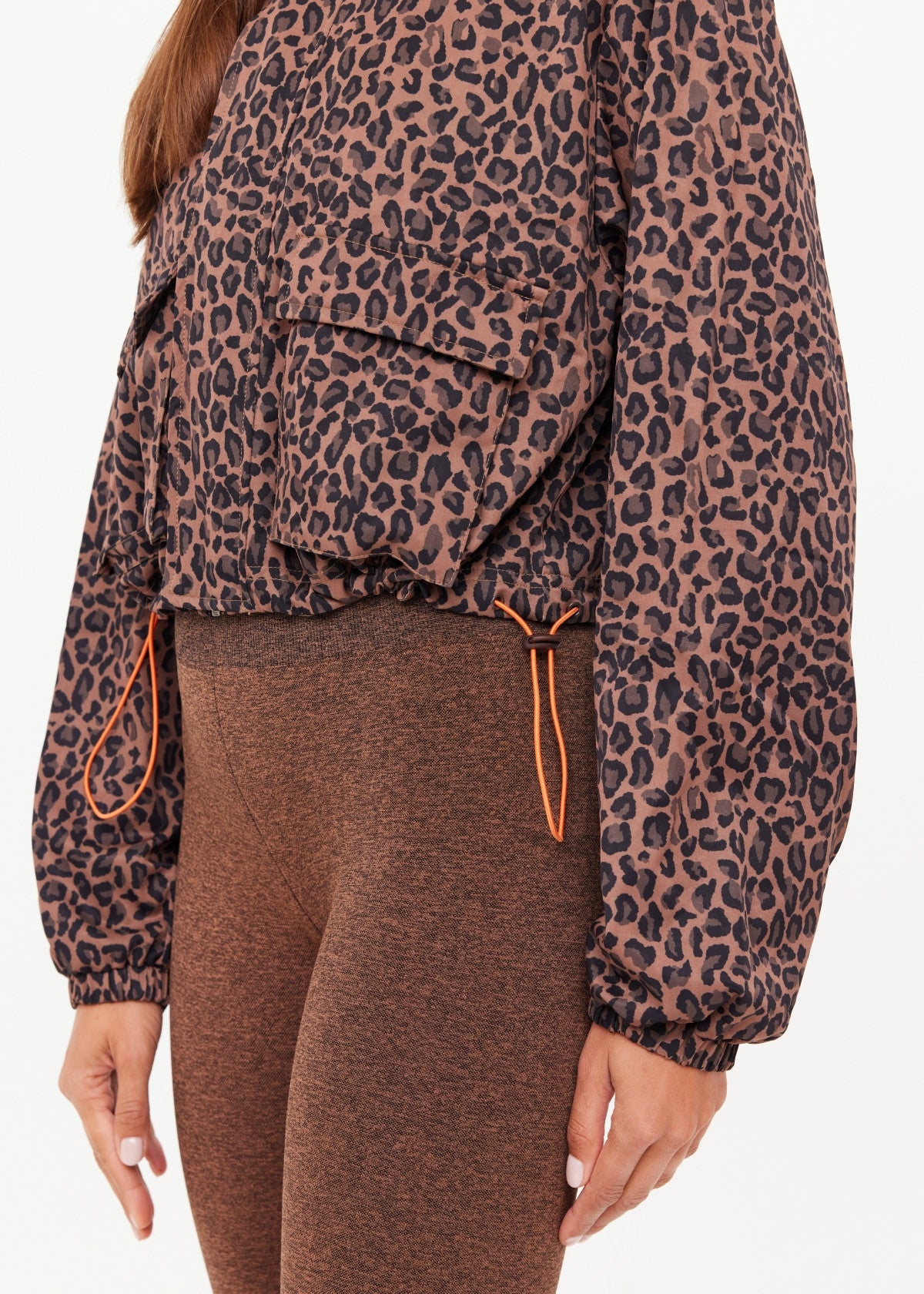 The Upside | Ludlow Ace Shell Jacket - Leopard