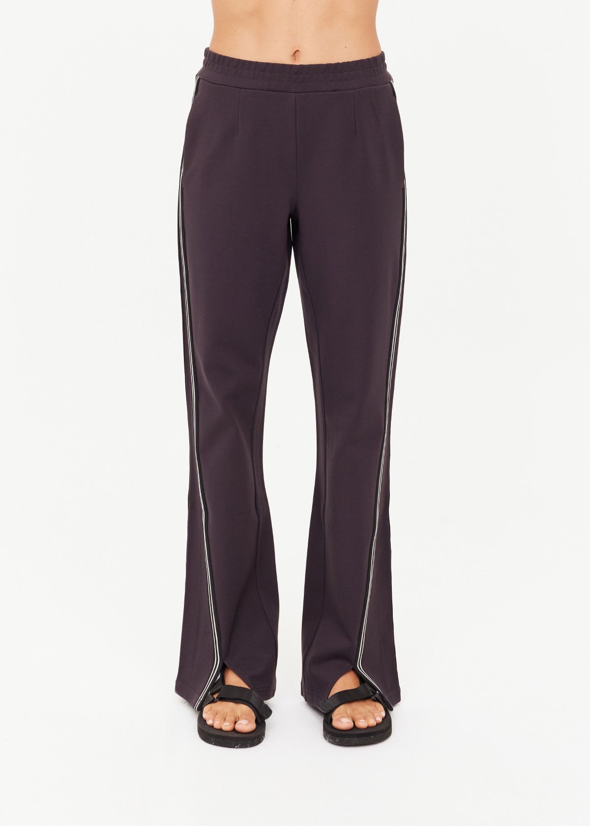 The Upside | Petra Flare Pant - Liquorice