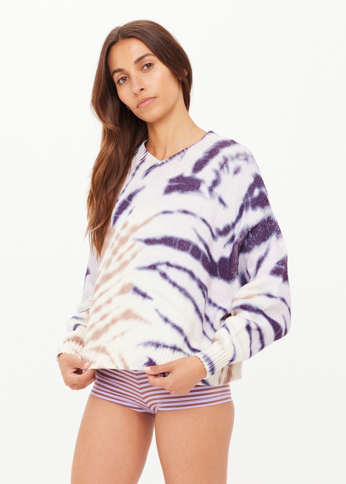 The Upside | Westwood Millie Knit Sweater - Tie Dye