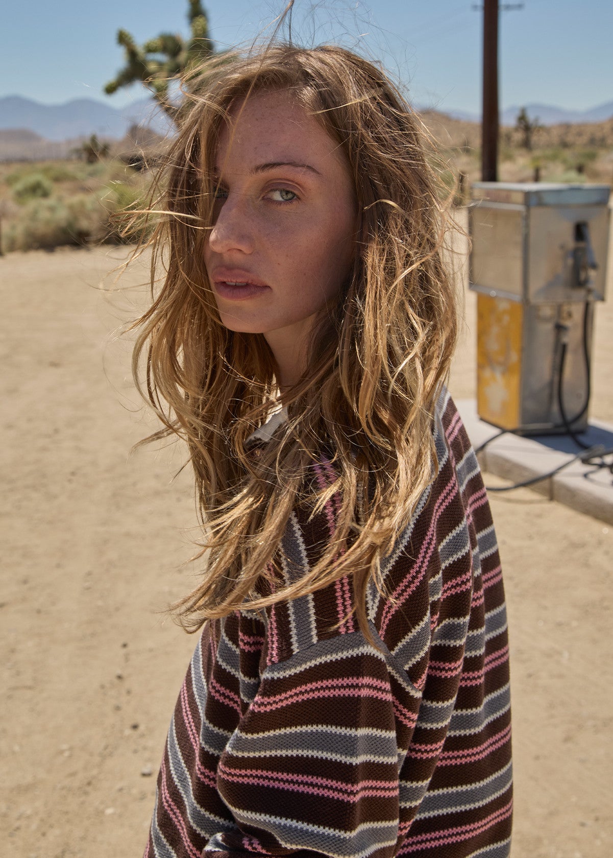 The Upside | Wonder Knit Polo - Stripe