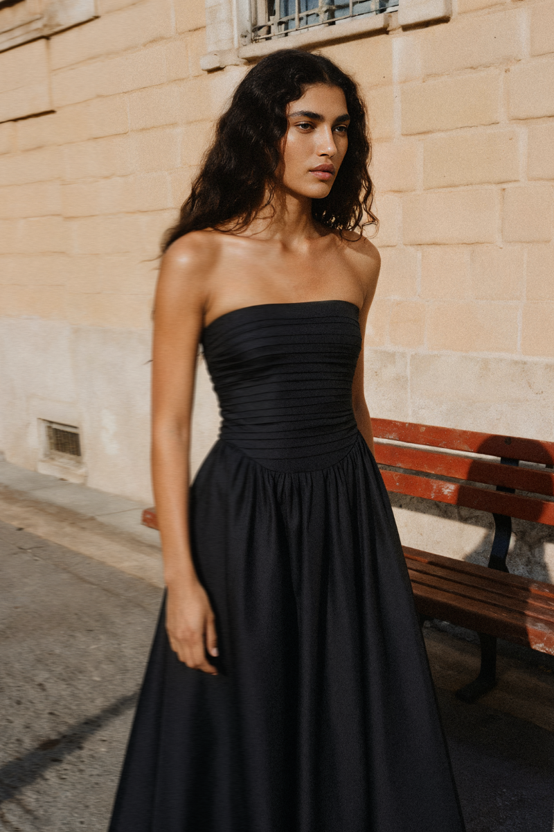 Hansen & Gretel | Jesinta Maxi Dress - Black