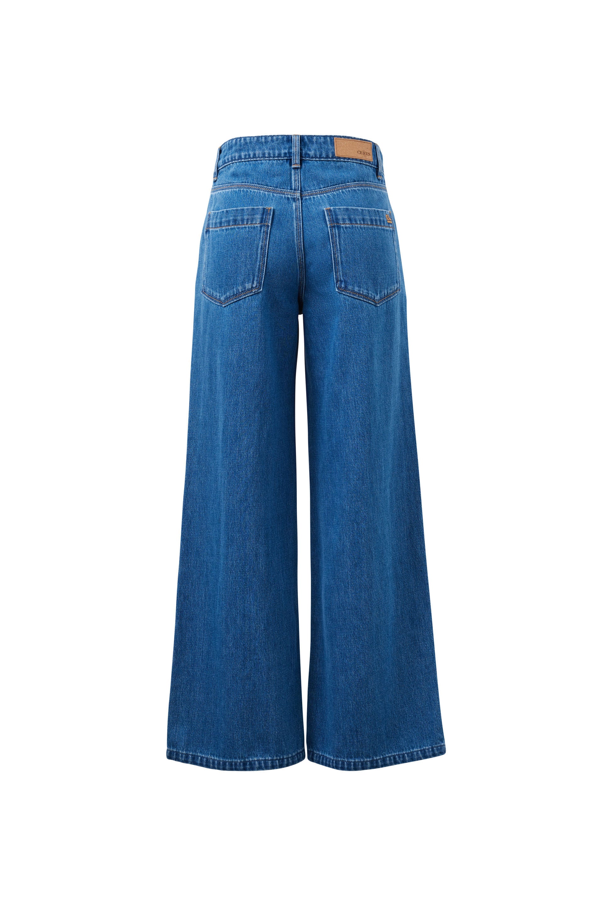 Ceres Life | Willow Soft Wide Leg Jean - Fresh Indigo