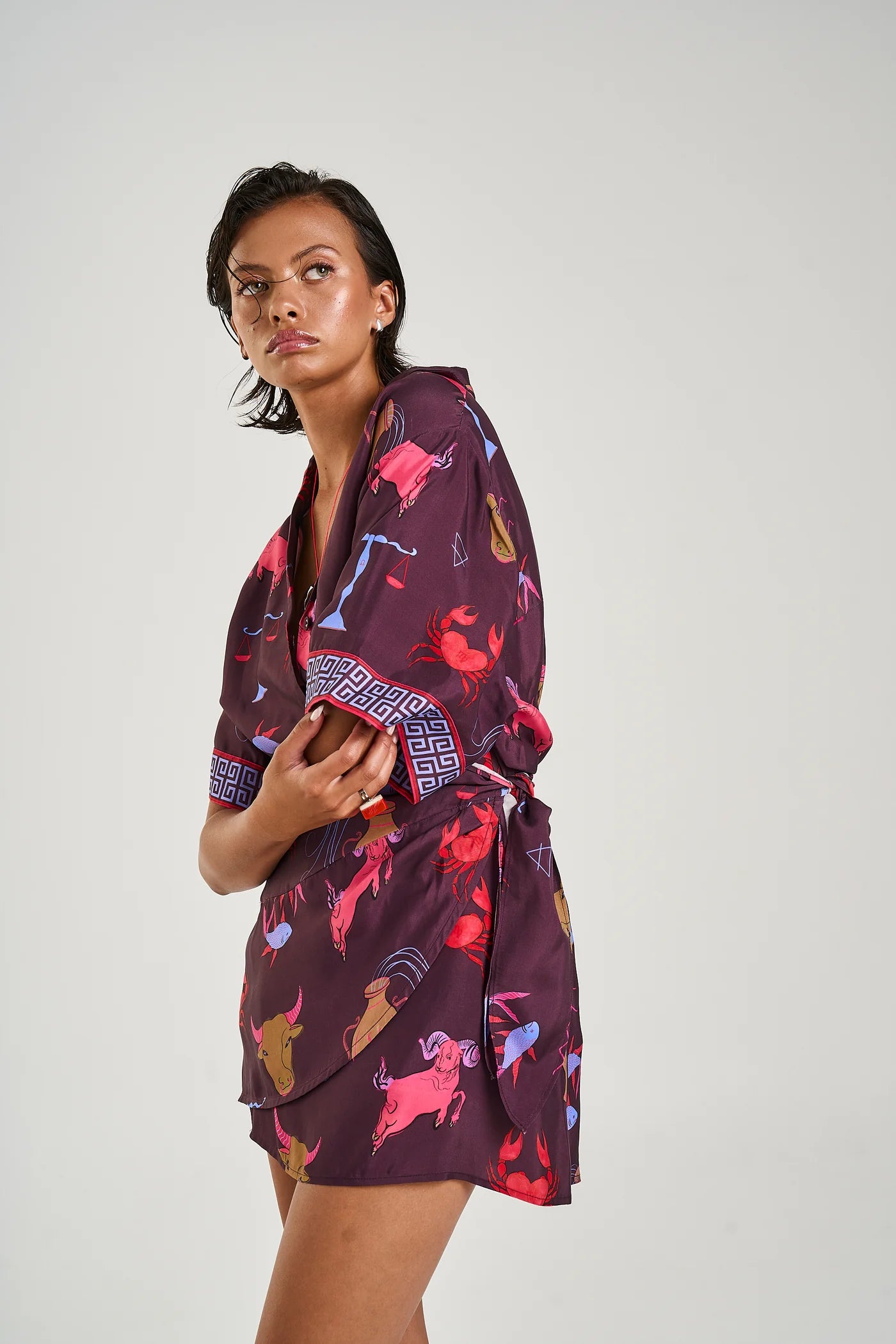 Summi Summi | Button Up SS Shirt - Zodiac