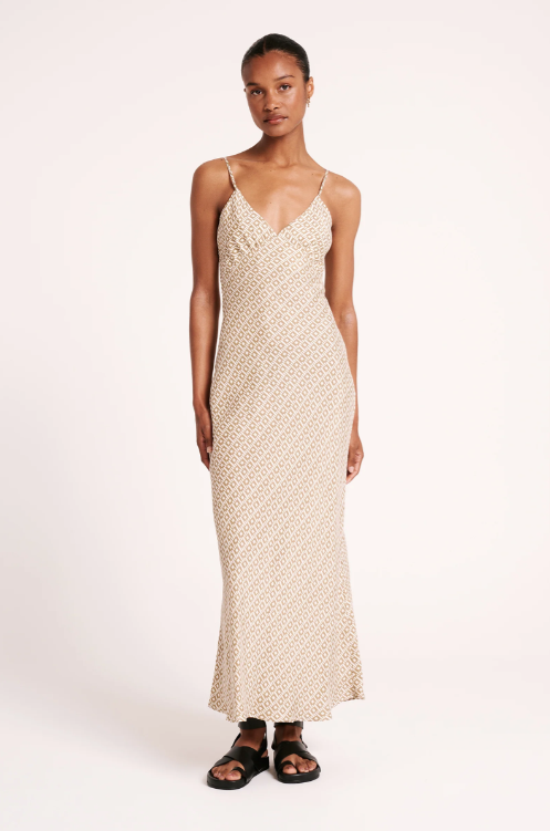 Nude Lucy | Priya Cupro Slip Dress