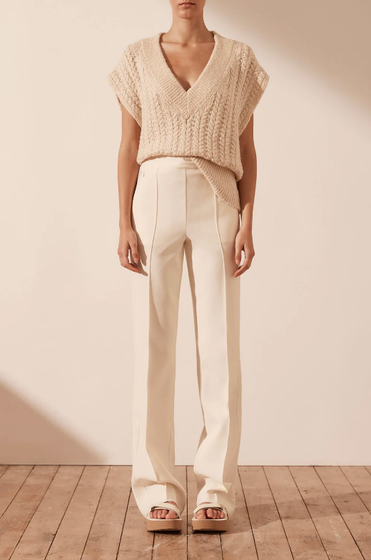 Shona Joy Knitwear Siqueira Relaxed Vest