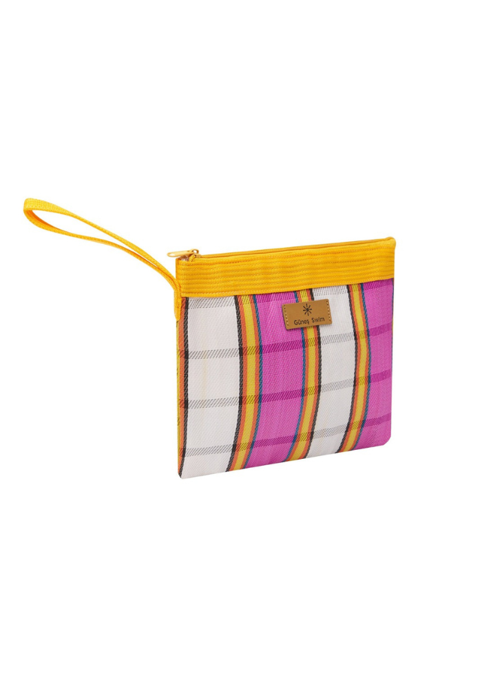 Gunes Swim | Dorothy Clutch - Rose Violet