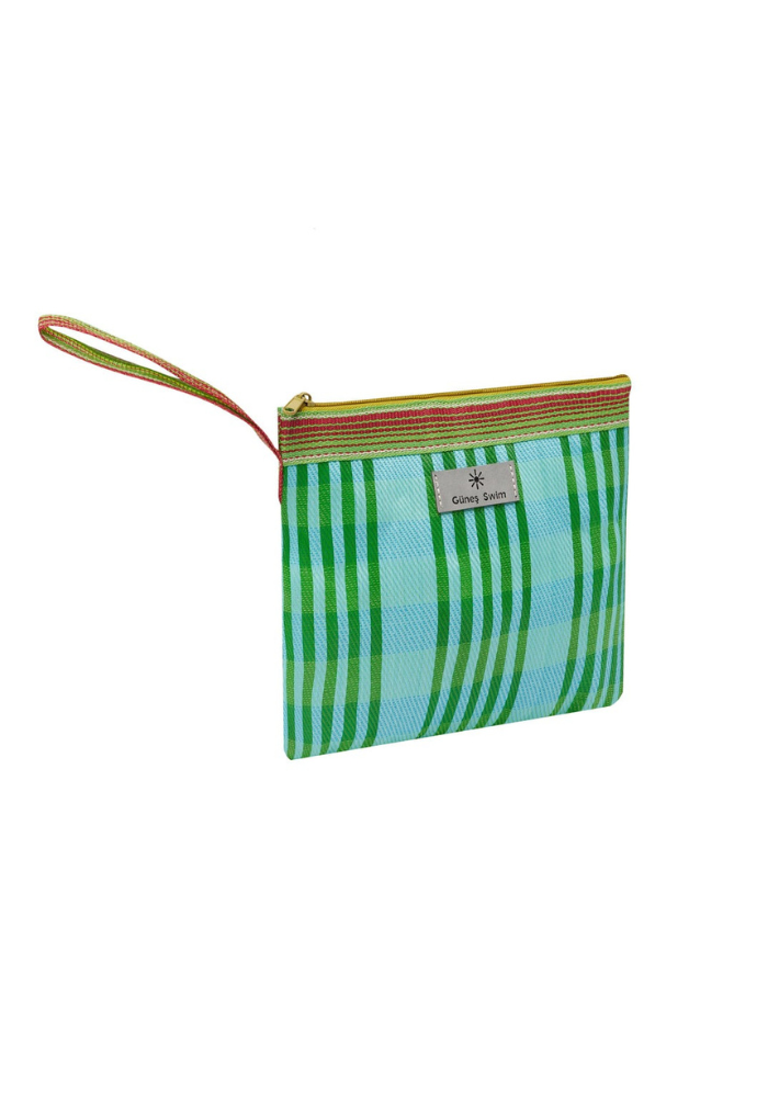 Gunes Swim | Dorothy Clutch - Blue Atol