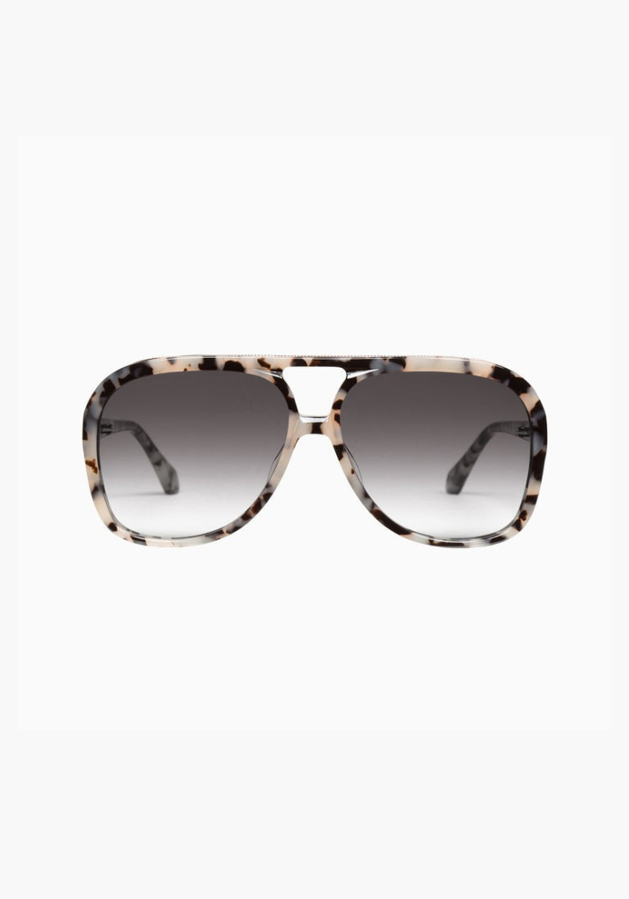 Vally | Bang Ivory Tort w. Rose Gold Metal Trim