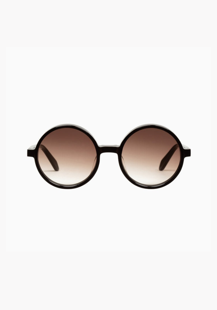 Valley | Prospect Gloss Black / Brown Gradient Lens