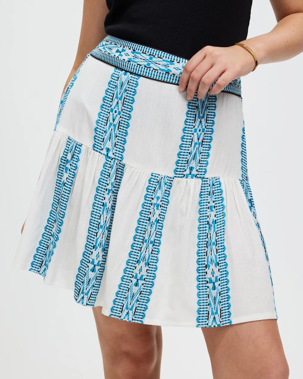 Solen Wrinkle Long Skirt