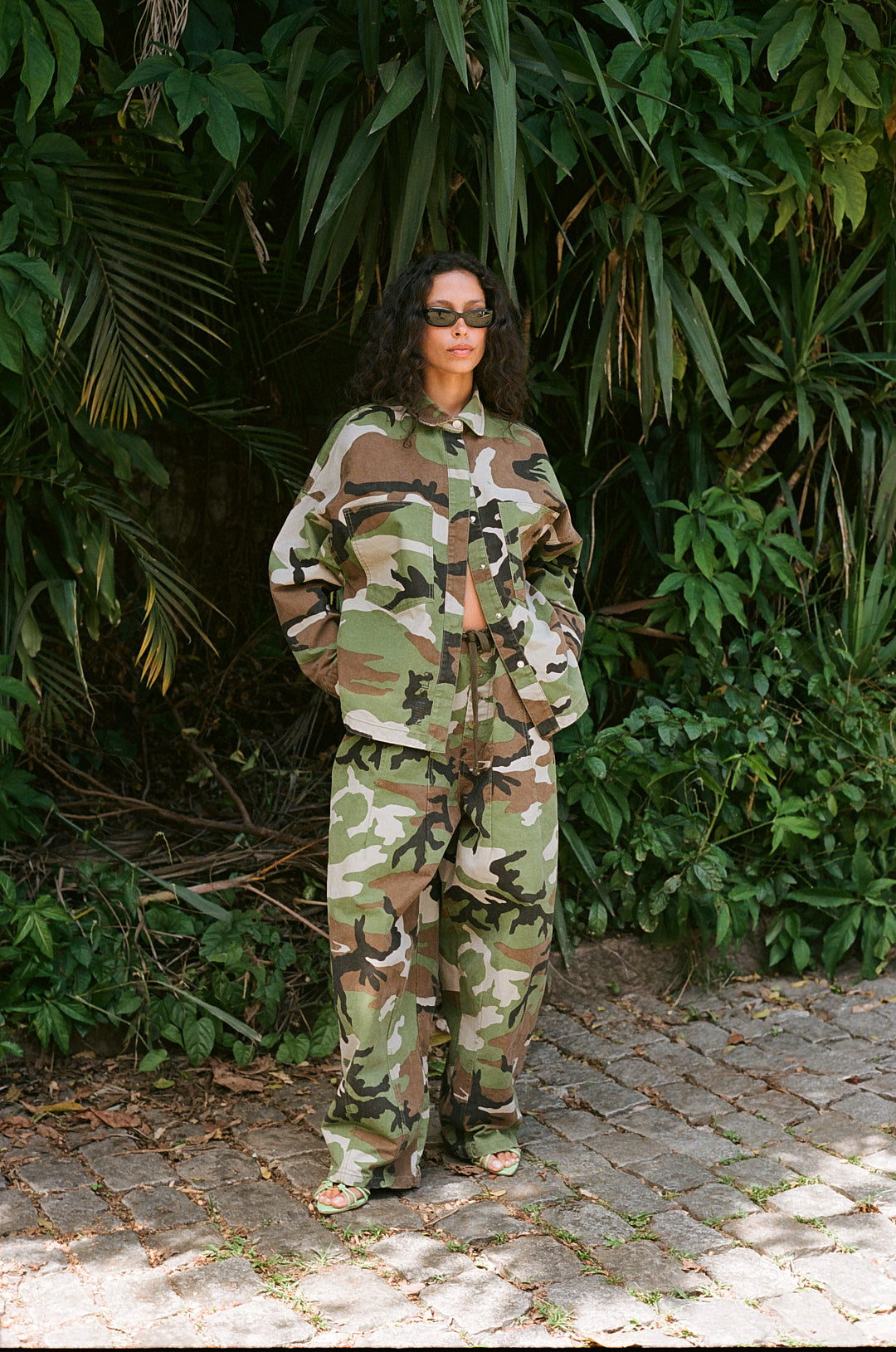 Kinga Csilla | Camuffare Pallet Pant