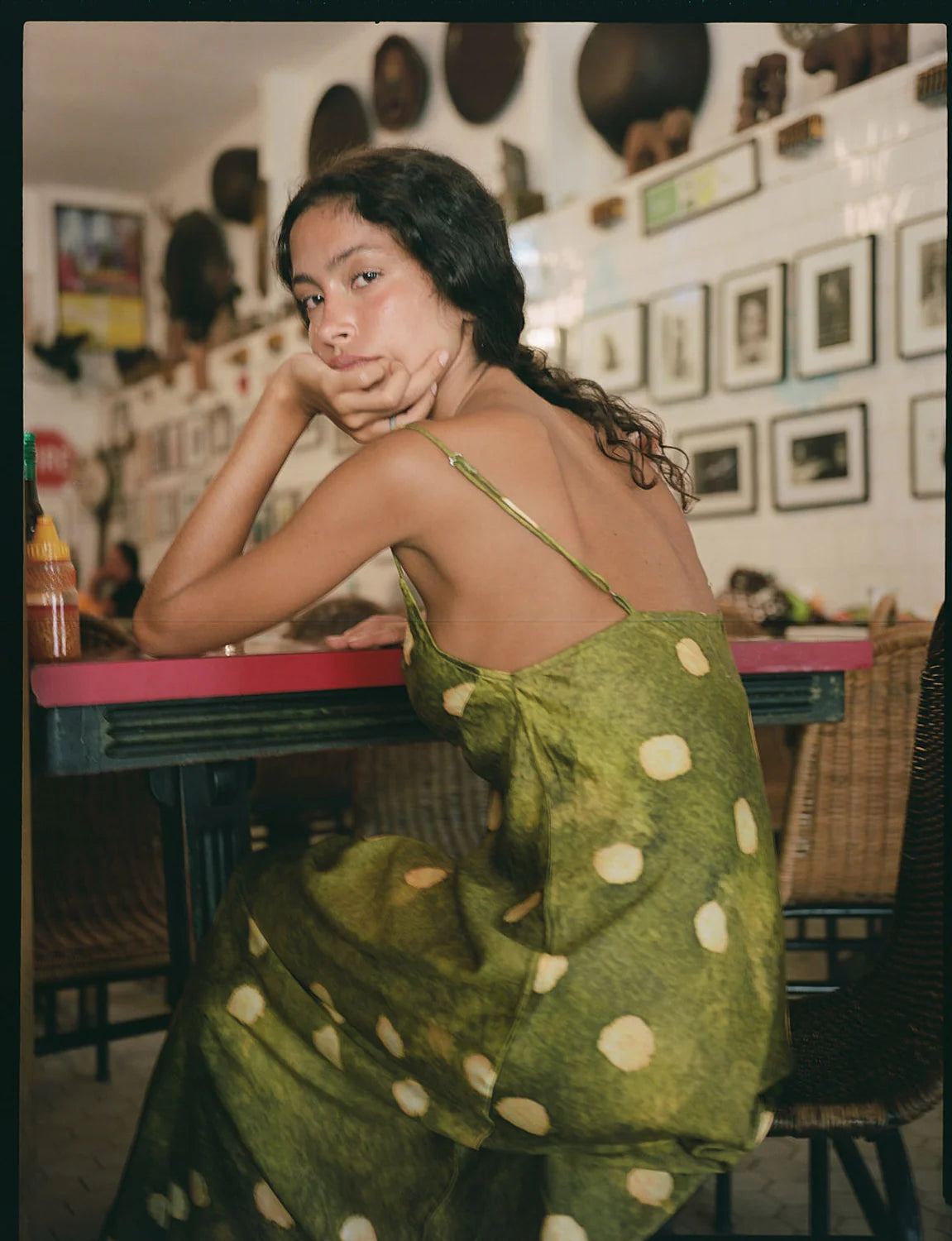 Kinga Csilla | La Oliva Spot Sia Dress