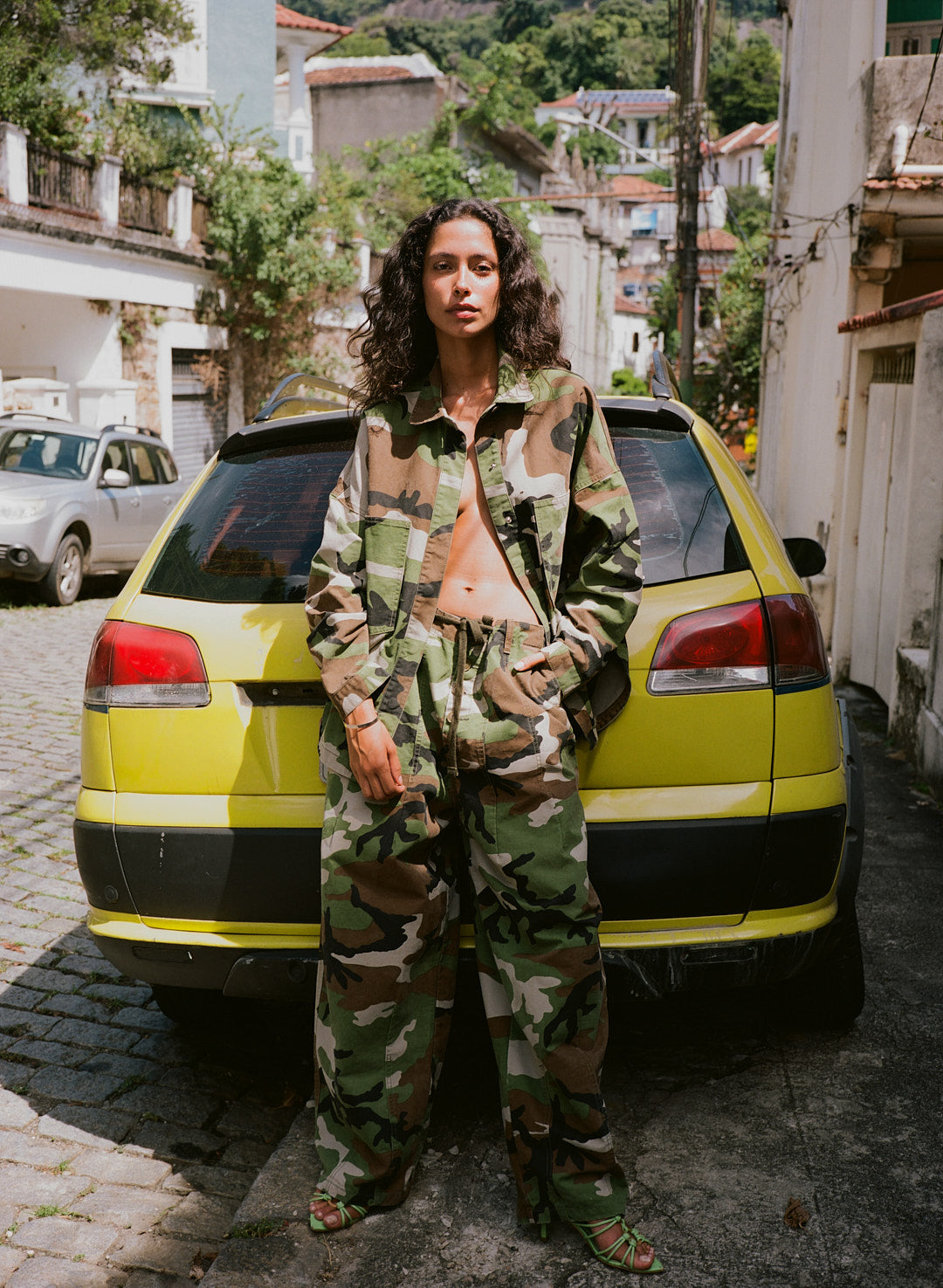 Kinga Csilla | Camuffare Pallet Pant