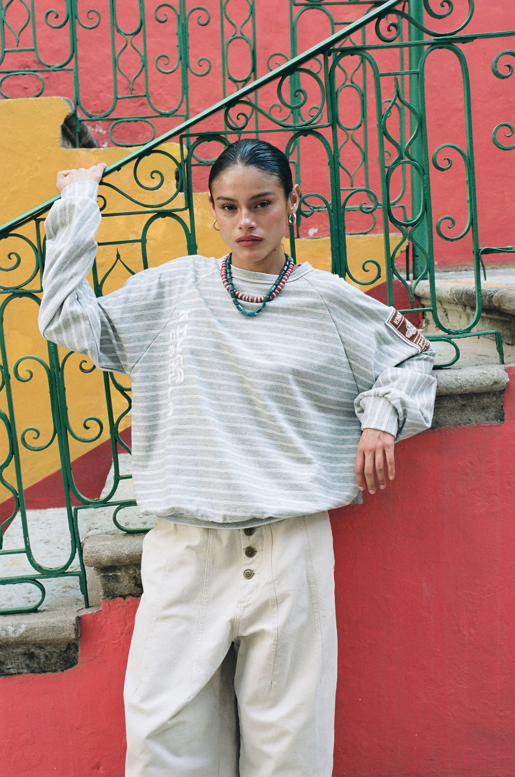 Kinga Csilla | Smoke Stripe Med Jumper