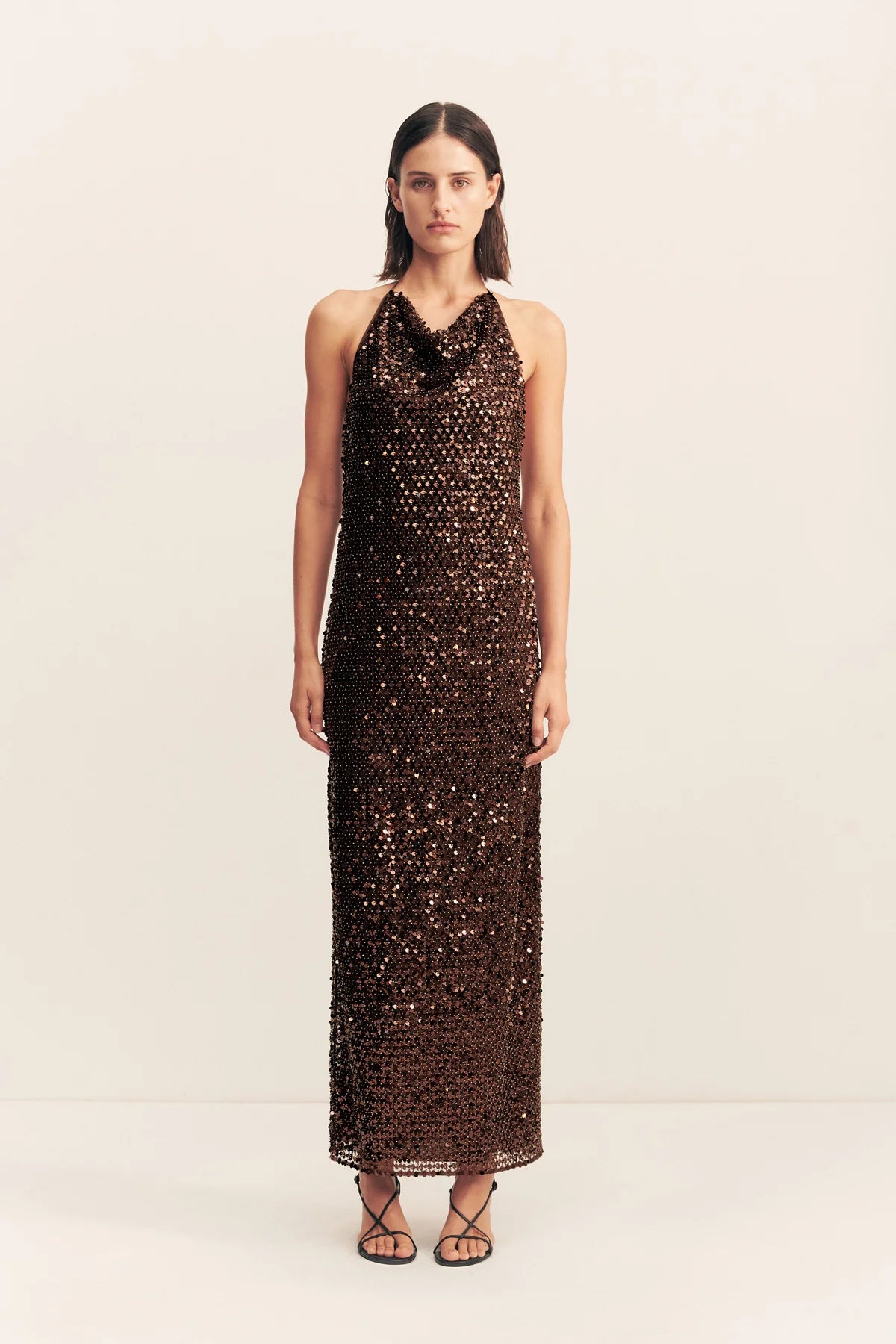 Shona Joy | Everly High Cowl Maxi Dress
