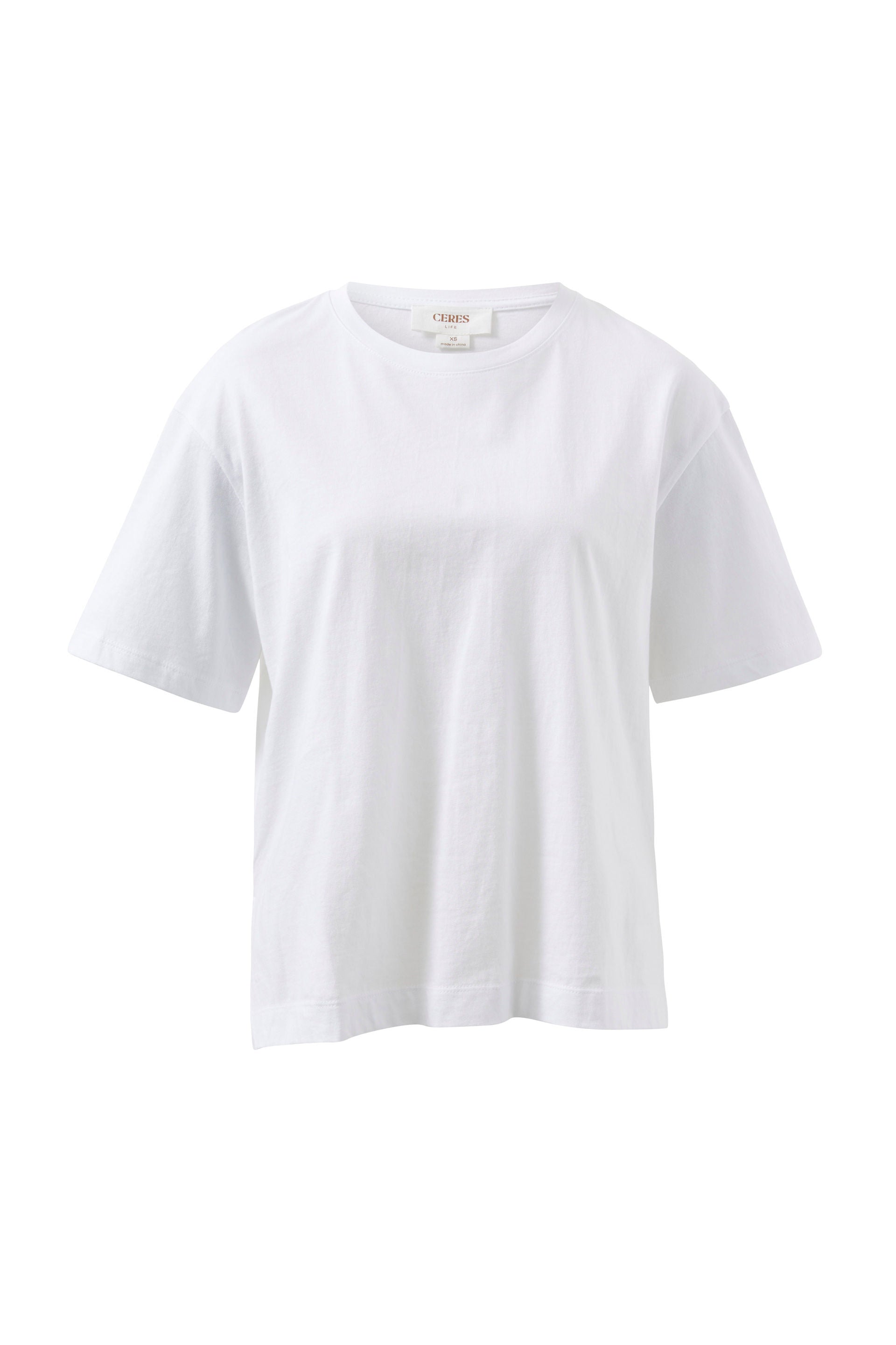 Ceres Life | Stevie Slouch Tee - White
