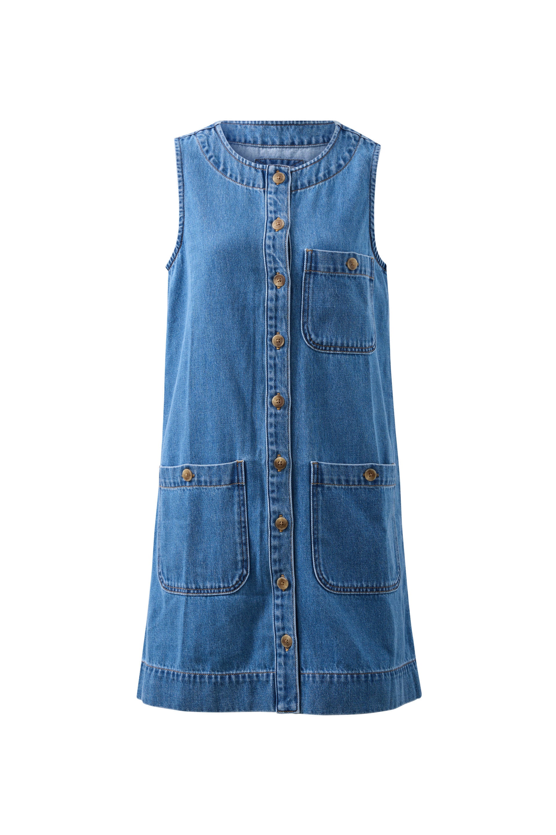 Ceres Life | Clara Shift Dress - Fresh Indigo