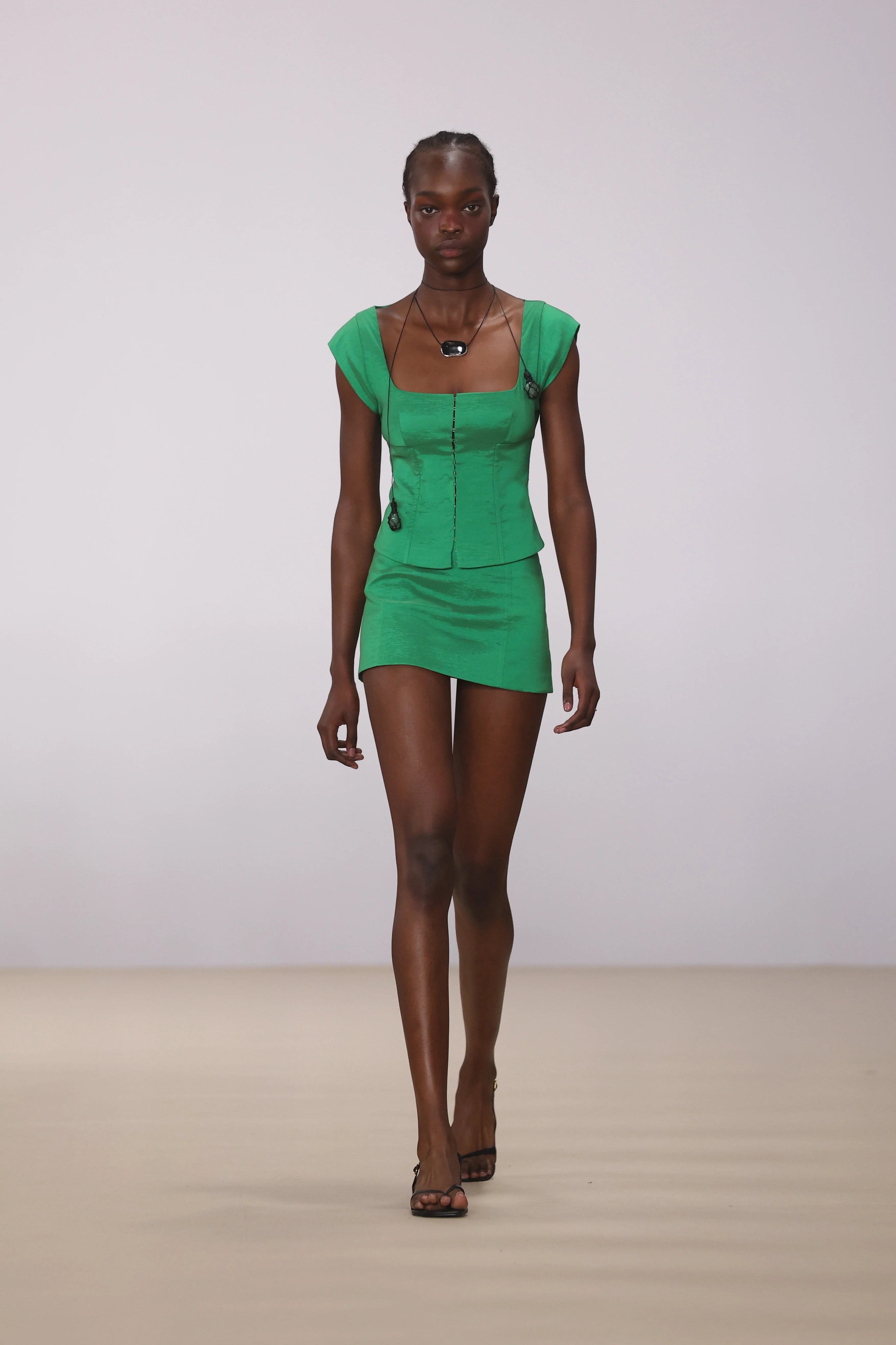 Hansen & Gretel | Monica Taffeta Corset Top