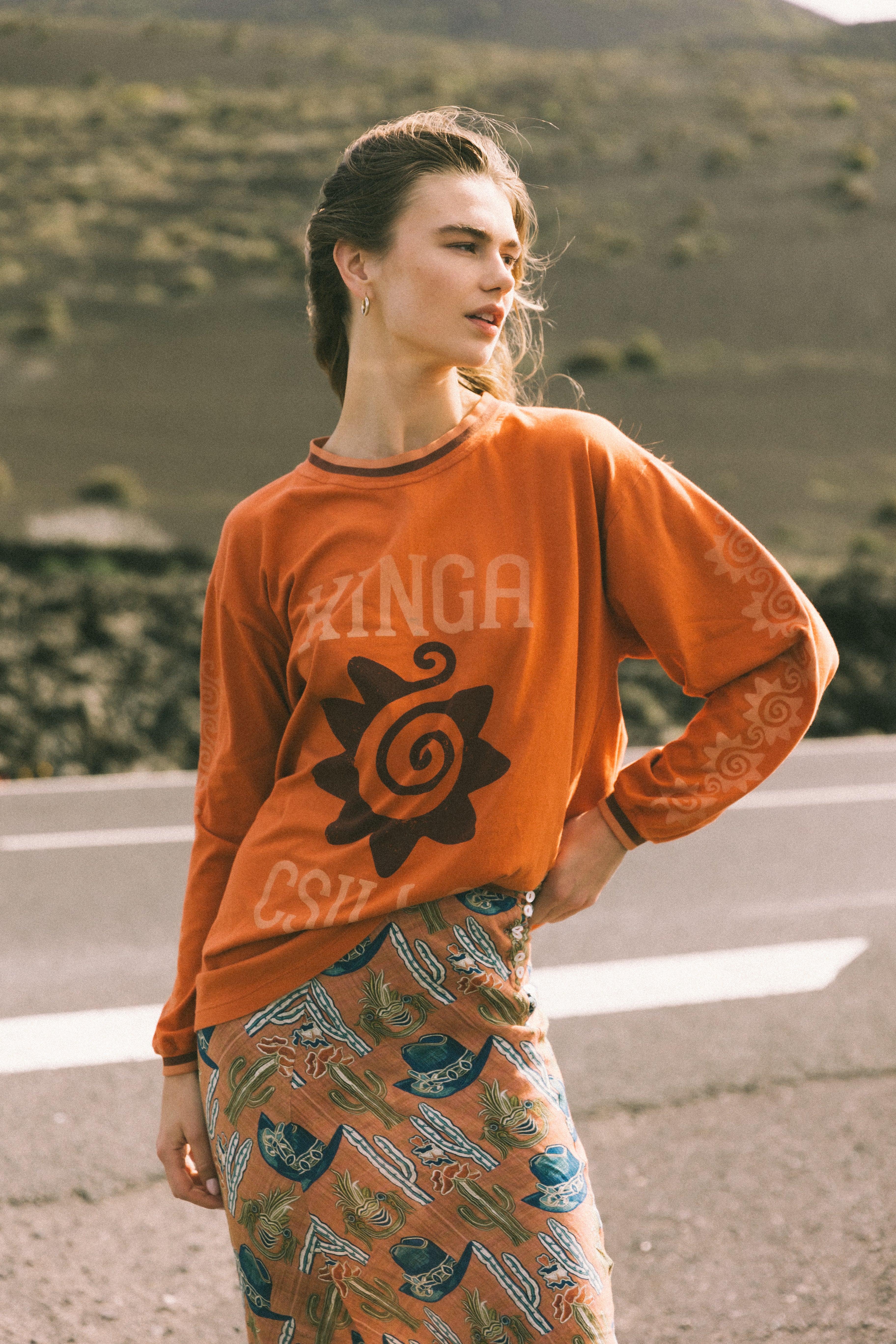 Kinga Csilla | Agave Roses Tee