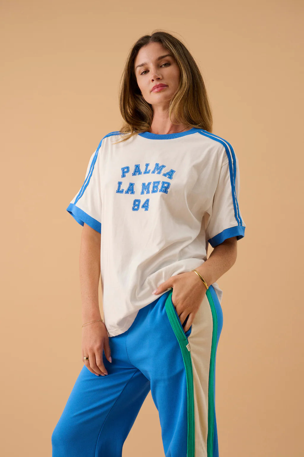 Araminta James | Palma Oversized Tee Snow