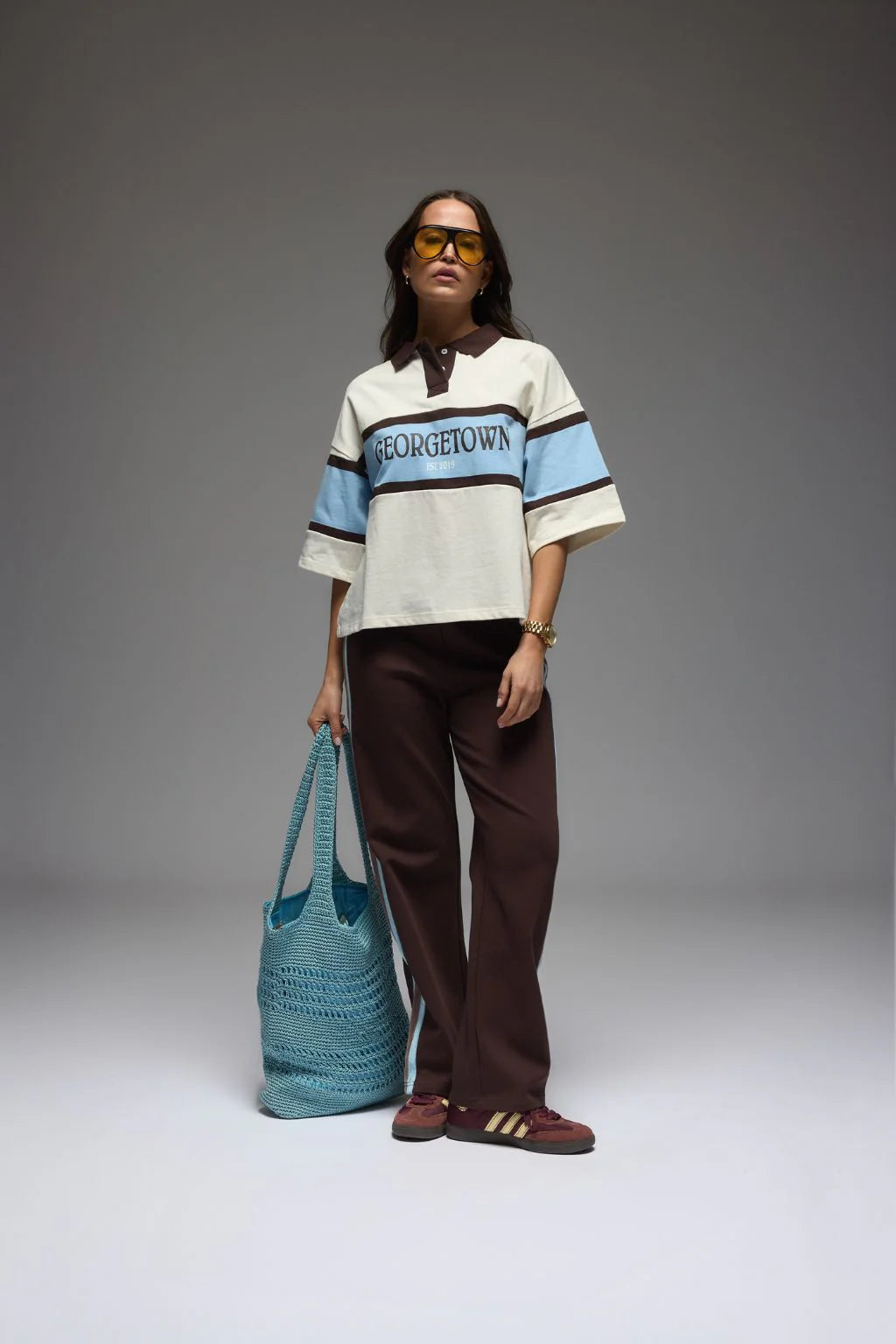 Araminta James | Cloe Knit Pant Espresso