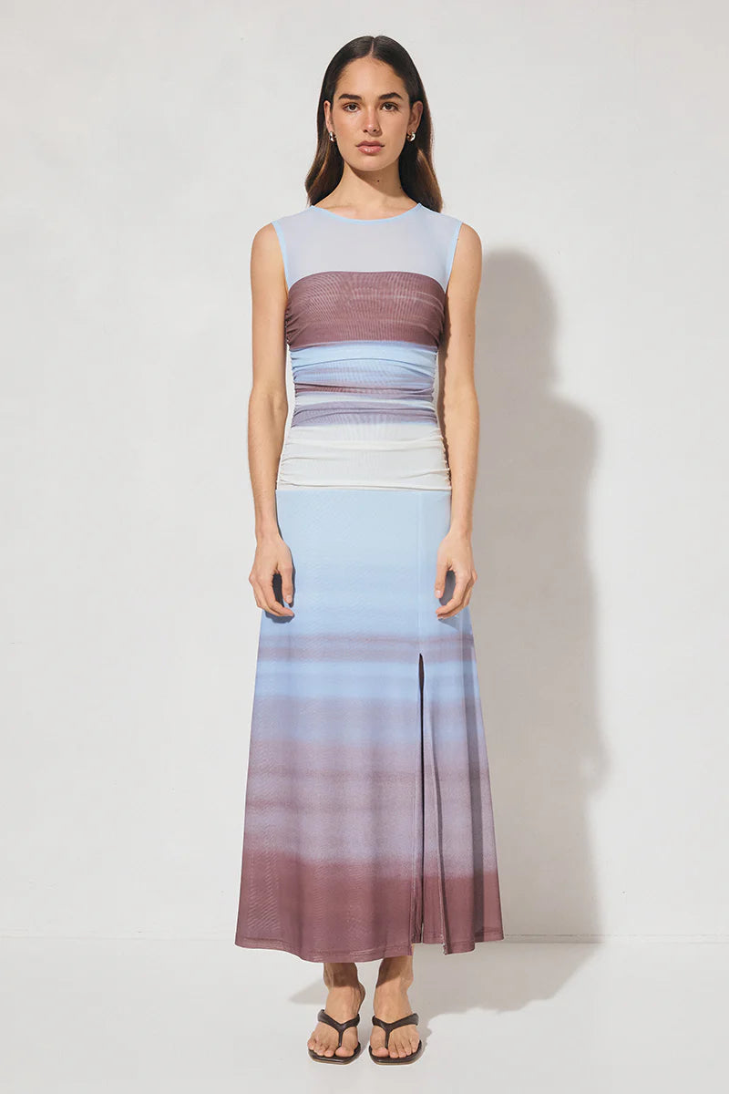 Mon Renn | Chroma Dress - Dusk Stripe