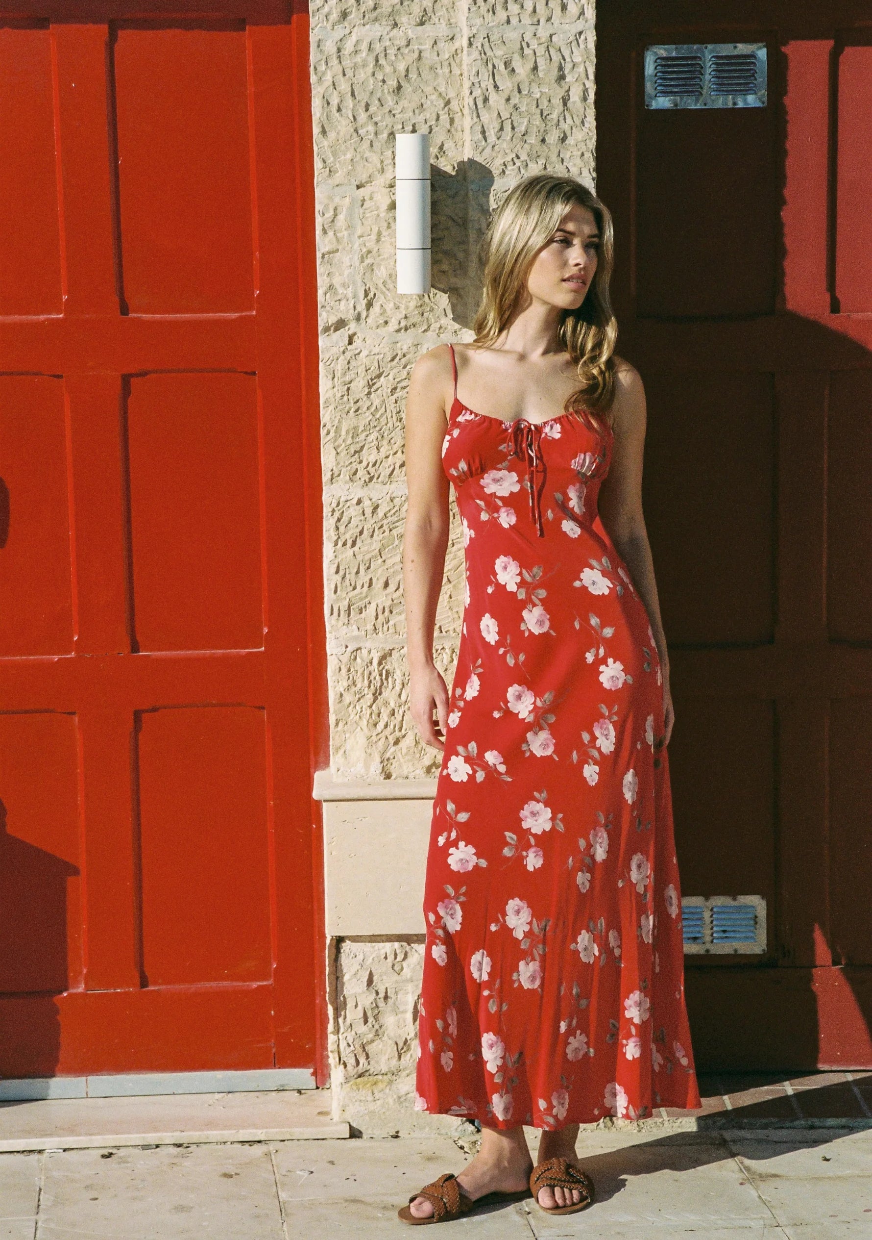Auguste The Label | Anne Tie Slip Maxi Dress