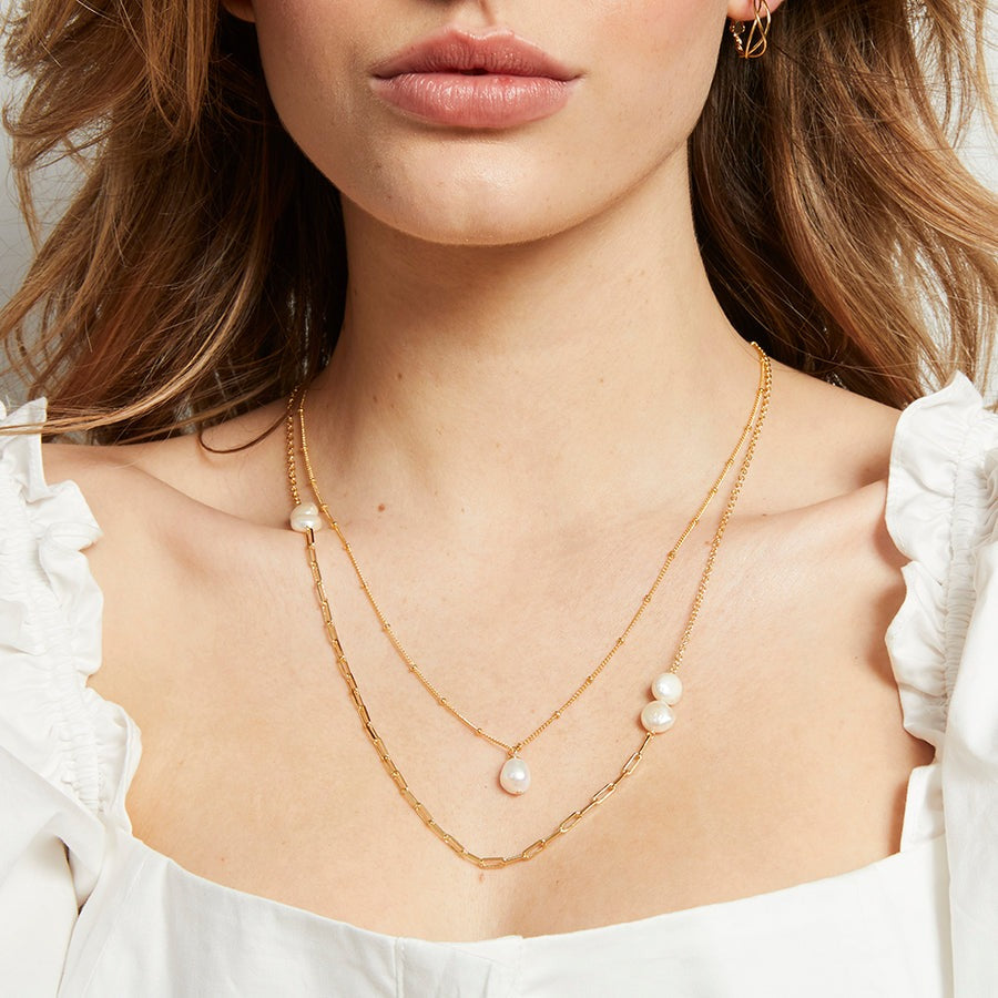 Rylee Necklace - Pearl