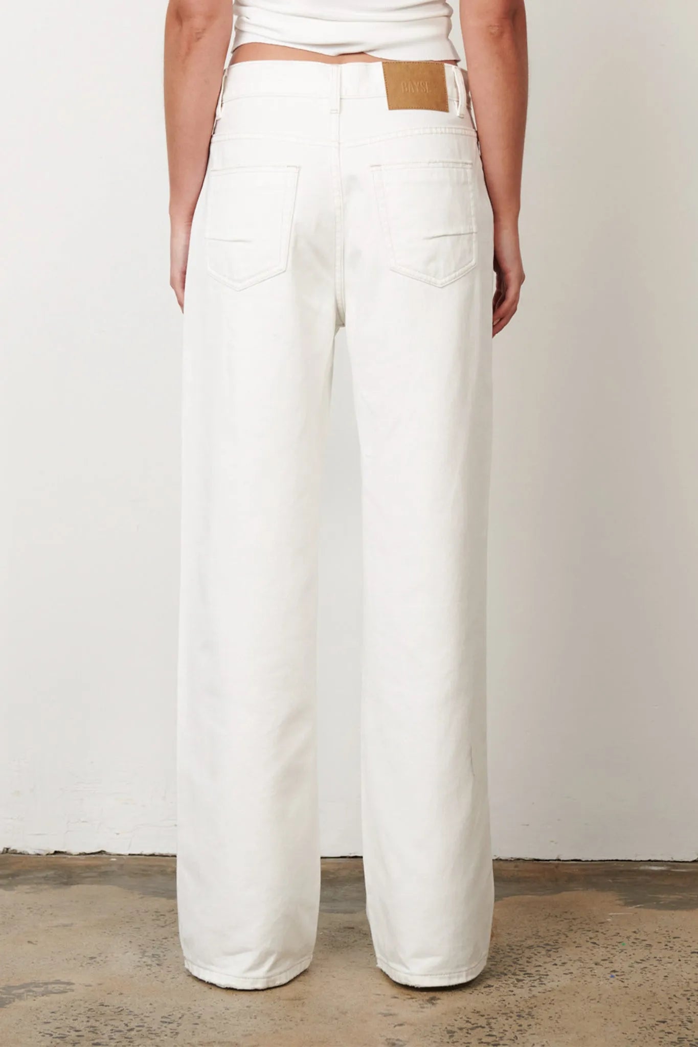 Bayse Brand | Perry Denim - Geisha White