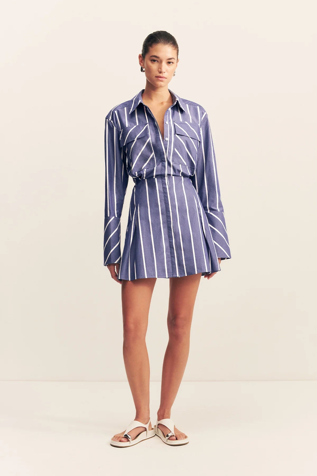 Shona Joy | Cambridge Shirt Mini Dress