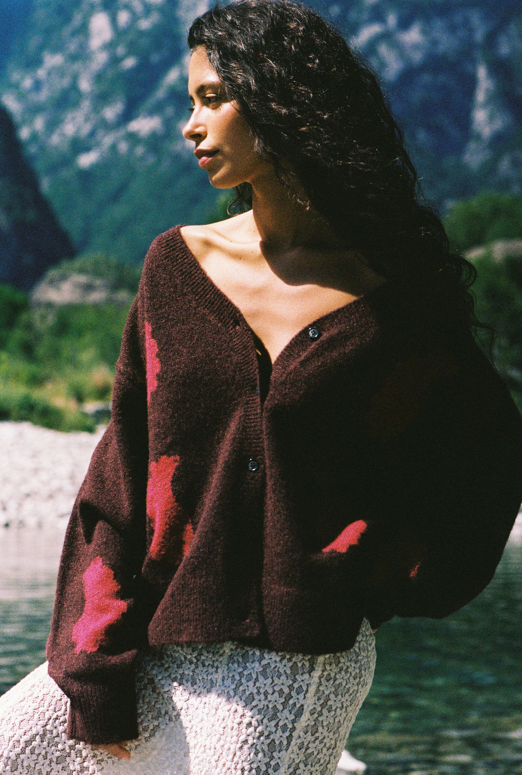 Kinga Csilla Mare Note Cardi | Roze & Thorn