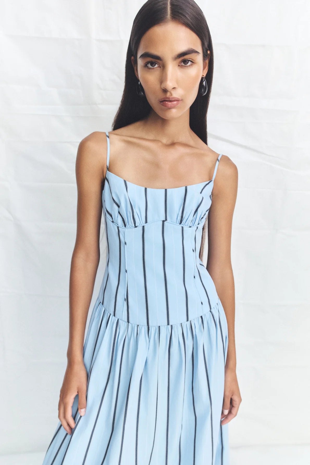 Shona Joy | Saxon Panelled Bustier Maxi Dress