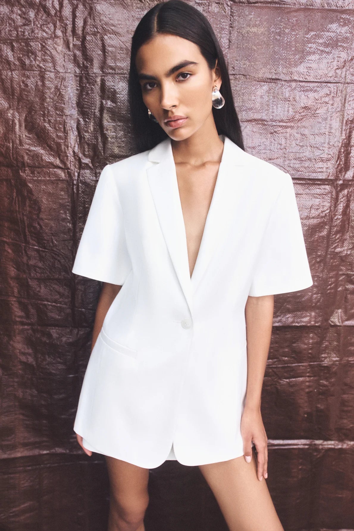Shona Joy | Felix Short Sleeve Blazer