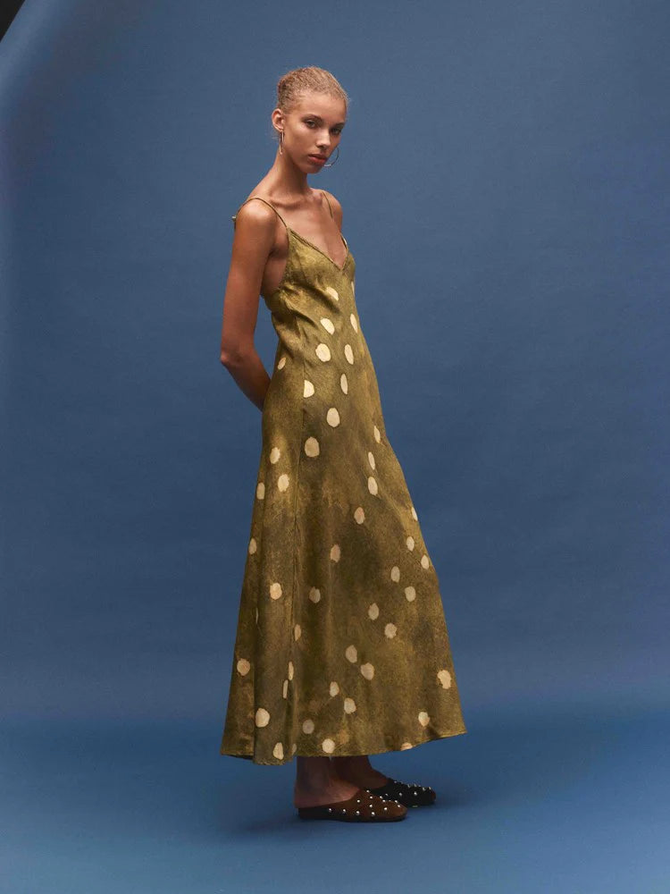 Kinga Csilla | La Oliva Spot Sia Dress