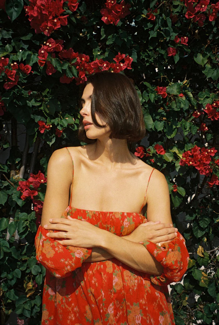 Hansen & Gretel | Vetiver Dress - Climbing Roses