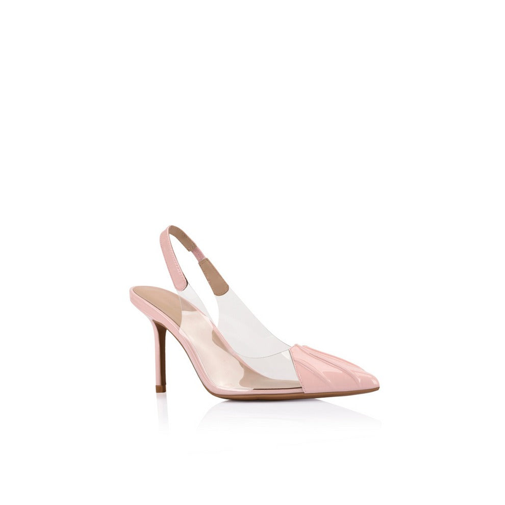 Lana Wilkinson | Remi Pump Vinylite & Pink Patent Leather