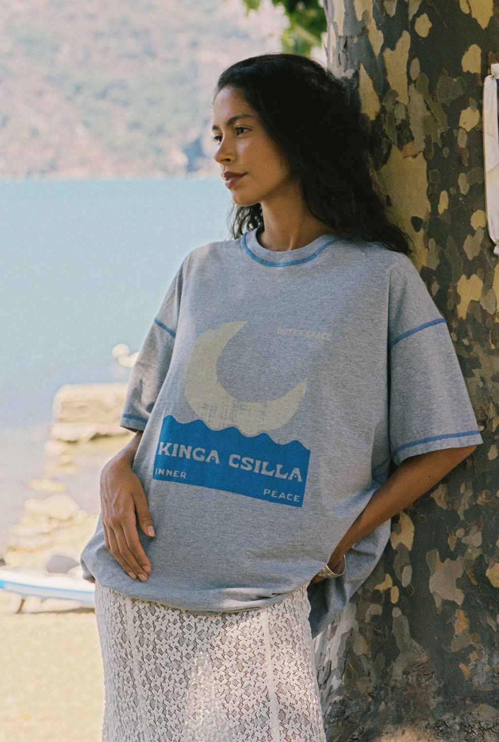 Kinga Csilla | Inner Peace Tee - Grey