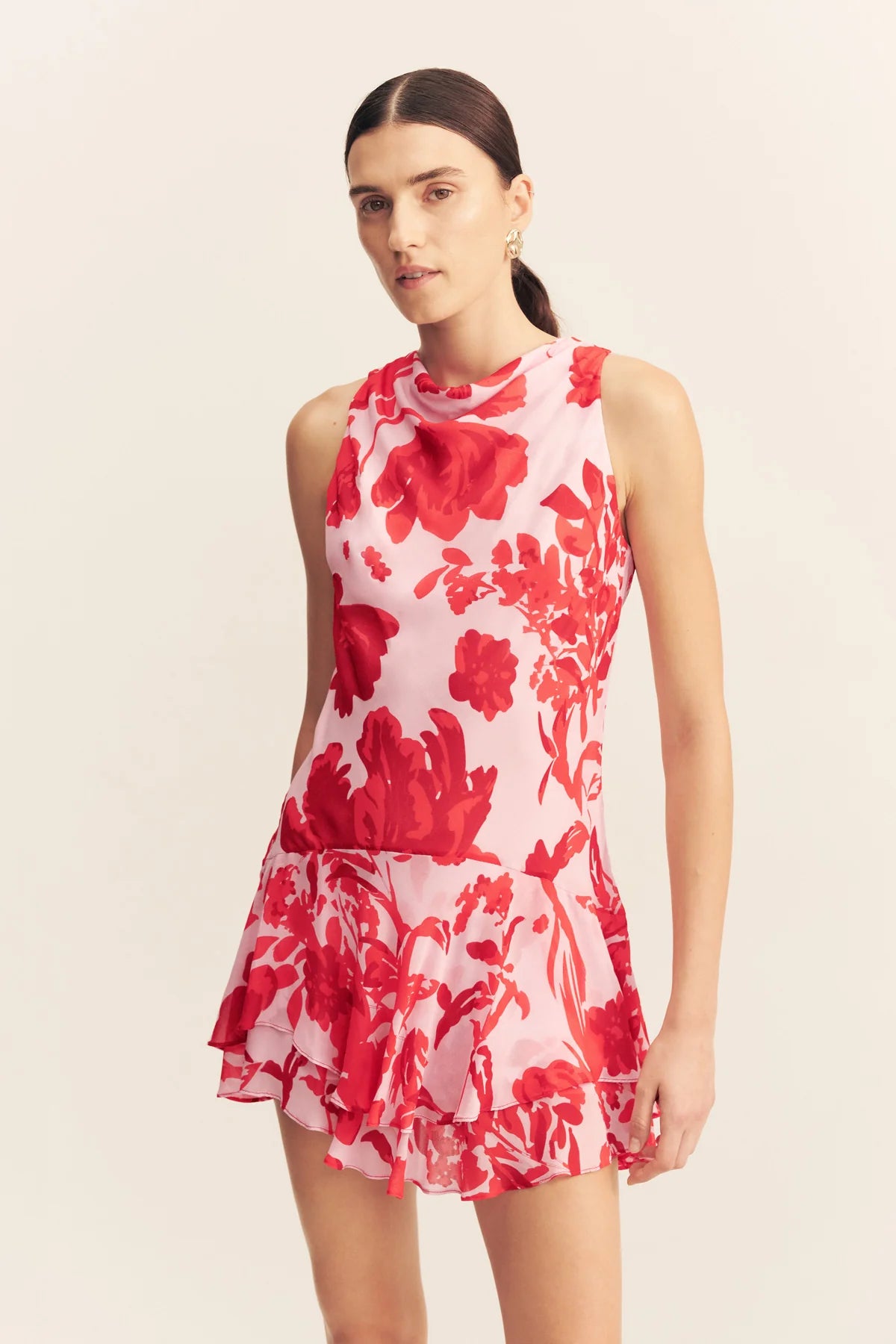 Shona Joy | Aleyna Ruffle Mini Dress