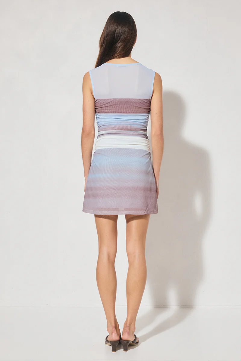 Mon Renn | Chroma Mini Dress - Dusk Stripe