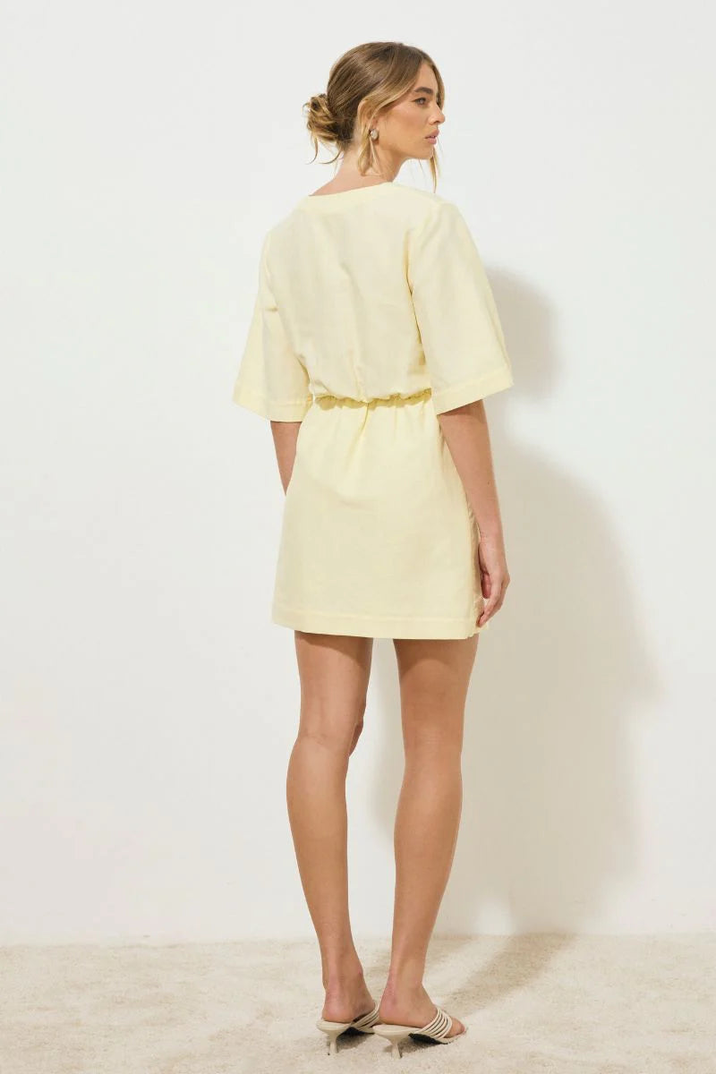Mon Renn | Rosario Mini Dress Butter