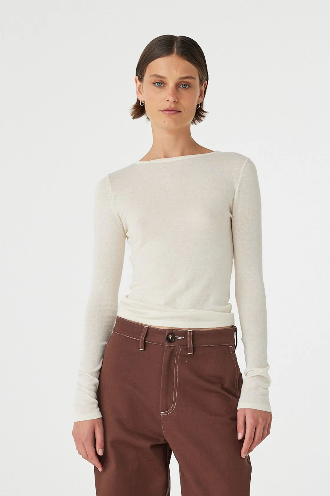 Arcaa Movement | Aston Ls Top - Cream